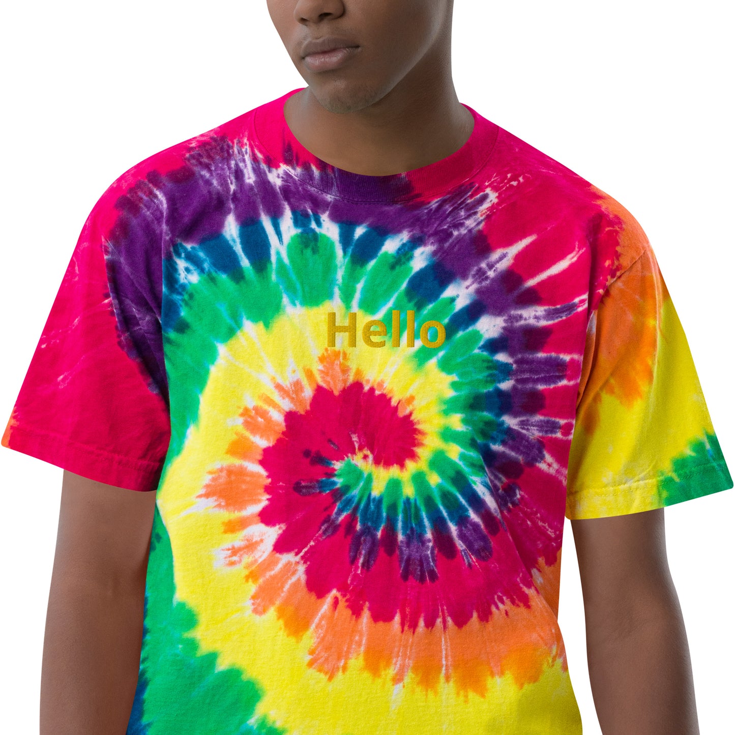 Oversized tie-dye t-shirt